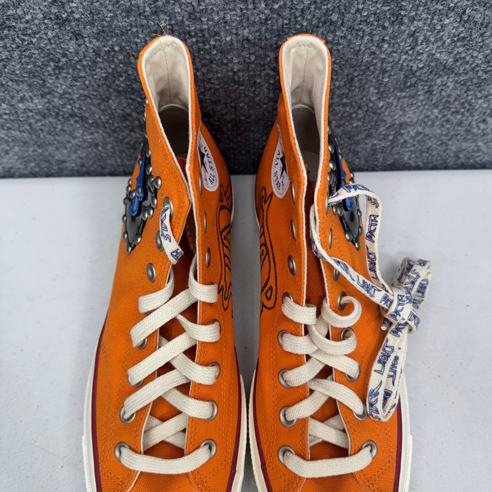 Converse Chuck 70 Hi Come Tees Unisex Mens10/Womens12 Sun Orange High Top - Picture 4 of 12